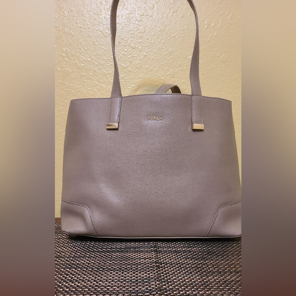Furla Leather Tote Bag